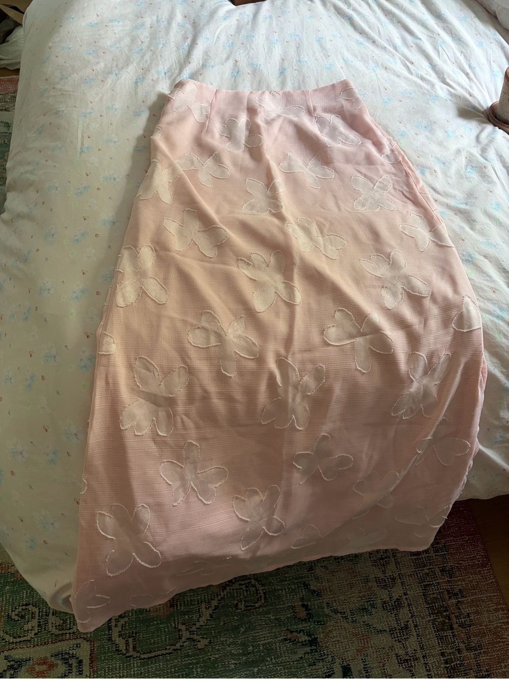 Pepper mayo pink skirt